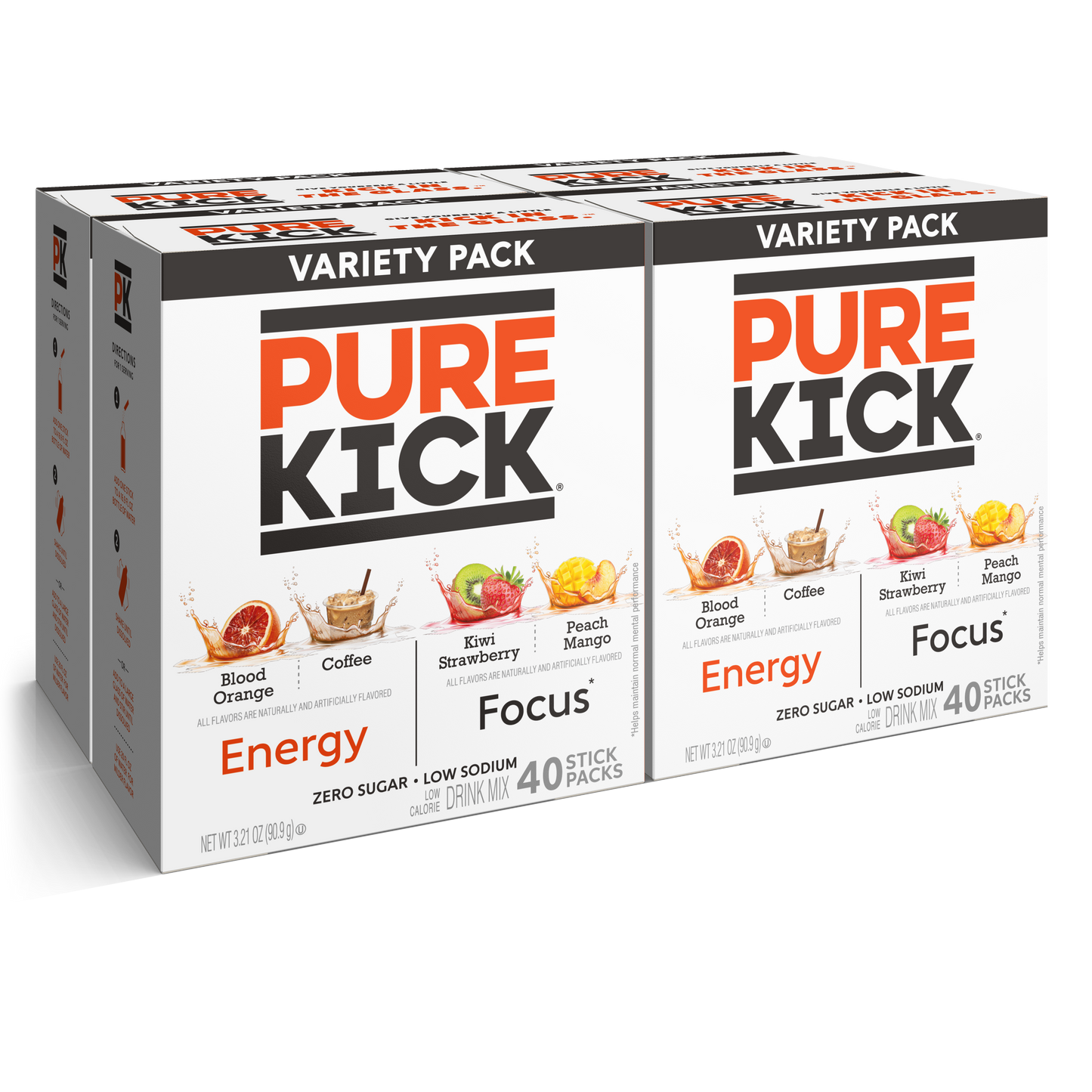 Pure Kick Energy Focus Variety Pack