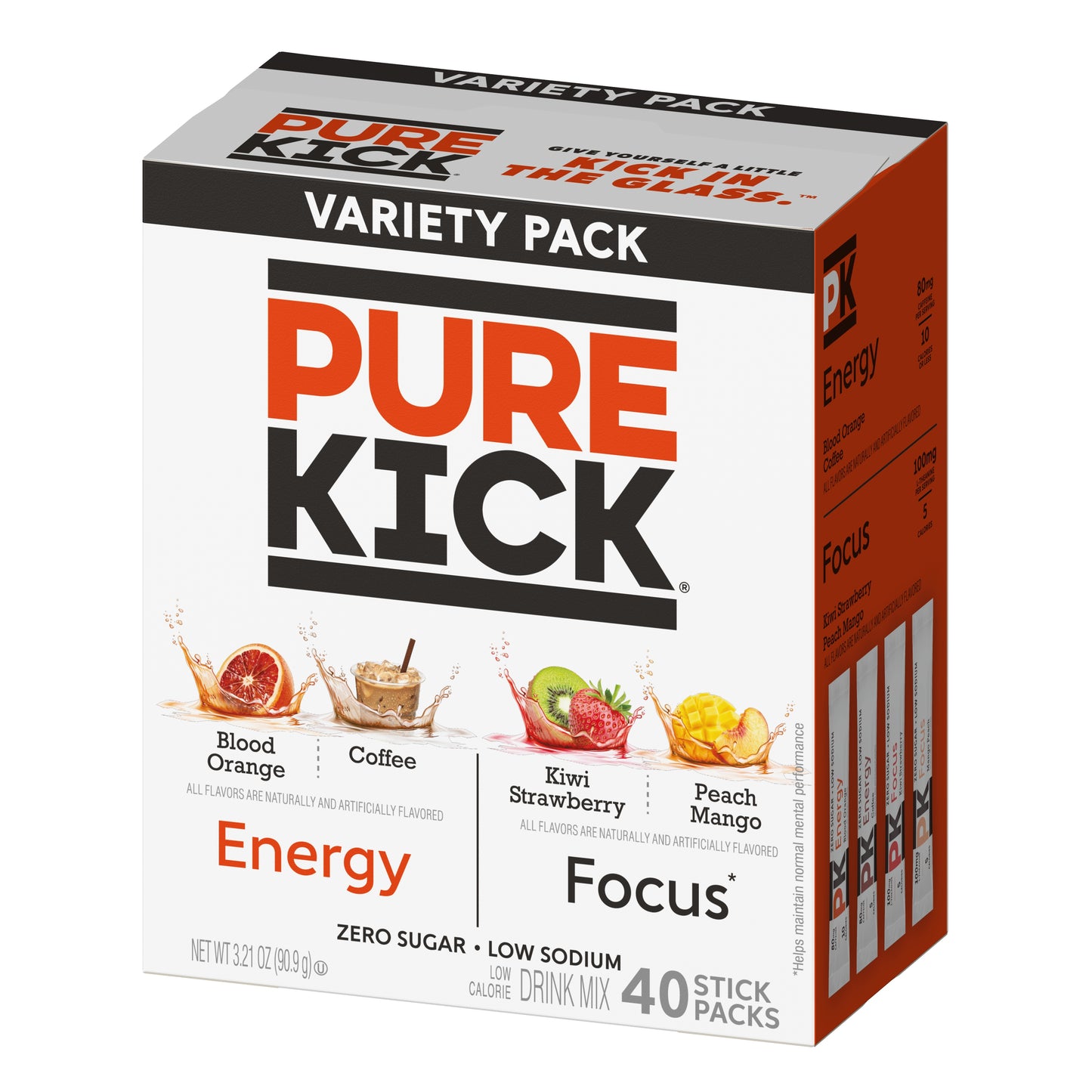 Pure Kick Energy Focus Variety Pack