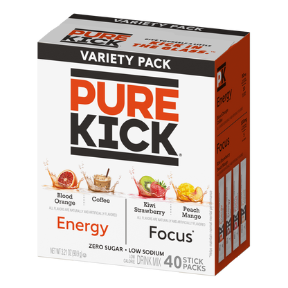 Pure Kick Energy Focus Variety Pack