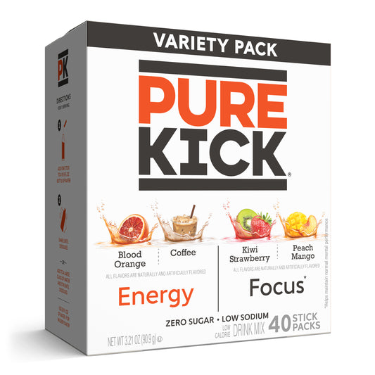 Pure Kick Energy Focus Variety Pack