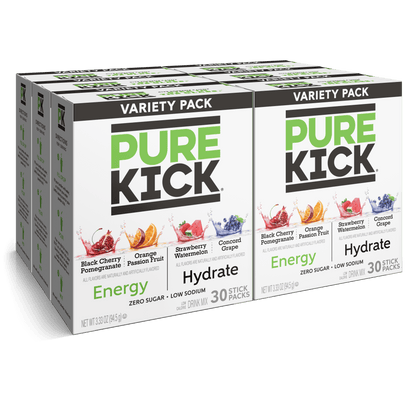 Pure Kick Energy Hydrate Variety Pack 30ct