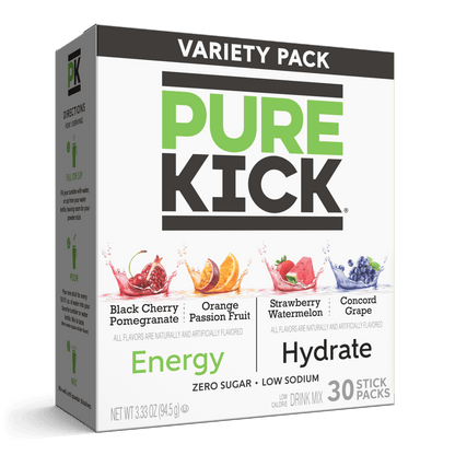 Pure Kick Energy Hydrate Variety Pack 30ct