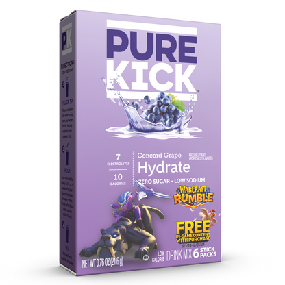 Pure Kick World of Warcraft Drink, World of Warcraft Drink, Warcraft Grape